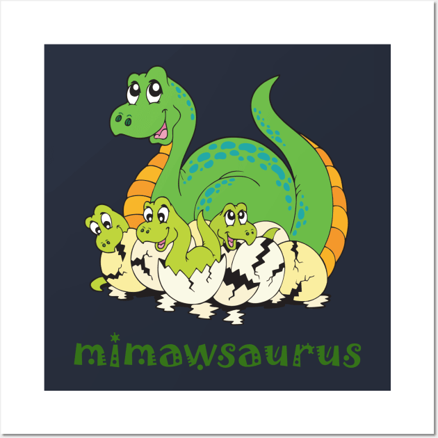 mimawsaurus Wall Art by cdclocks
